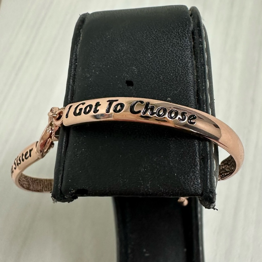Chic Rose Gold Tone Bracelet Bundle - 7 in total (one being a Chamilia) - Picture 4 of 16